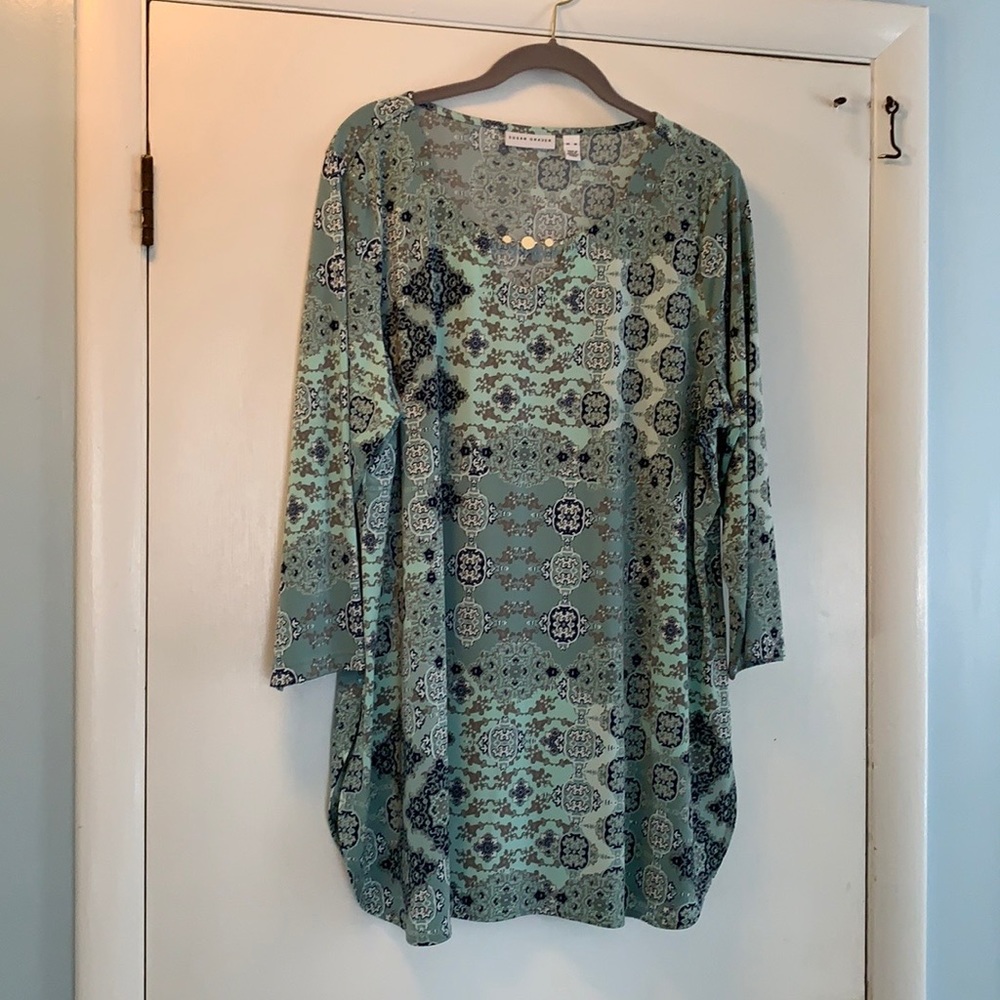 Silky Tunic Top